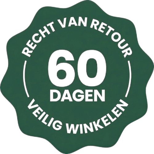 60 dagen tevredenheidsgarantie